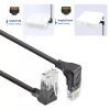 Netzwerkkabel ACT Cat6a U/UTP (UTP) DD7903 – RJ-45 auf RJ-45, 3 m, Schwarz