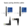 ACT Netzwerkkabel DD7930 Cat6a U/UTP Patchkabel 0,15 m RJ-45 schwarz