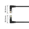 ACT Netzwerkkabel Cat6a U/UTP (UTP) mit RJ-45-Steckern 1,5 m Schwarz
