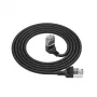 Netzwerkkabel ACT DA4901 Cat6a U/FTP (STP) Schwarz 1 m mit RJ-45 vergoldeten Kontakten