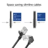 Netzwerkkabel ACT DA4903 Cat6a U/FTP (STP) Schwarz 3 m mit RJ-45 vergoldeten Kontakten