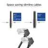 Netzwerkkabel ACT DA6901 Cat6a U/FTP (STP) 1 m RJ-45 zu RJ-45 Schwarz