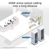 ACT HDMI Active Optical Kabel 60 m — Premium High Speed 4K v2.0, HDMI-A Stecker auf HDMI-A Stecker, 18 Gbit/s, LSZH