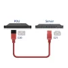 Stromkabel ACT C20–C21 IEC60320 rot 1,5 m, 250 V 16 A