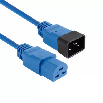 Powercord ACT C20–C21 IEC60320 blau 2 m, 16 A, 250 V