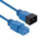 Netzkabel ACT C20–C21 IEC60320 blau 16A 250V 2,5m