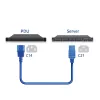 Netzkabel ACT C14 auf C21 IEC60320 blau 1,5 m, 250 V 10 A