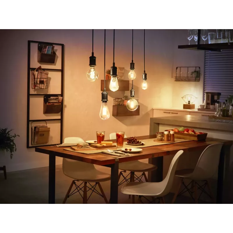 Intelligente Glühbirne Philips 1er-Pack ST72 E27 Filament Edison Bluetooth Zigbee