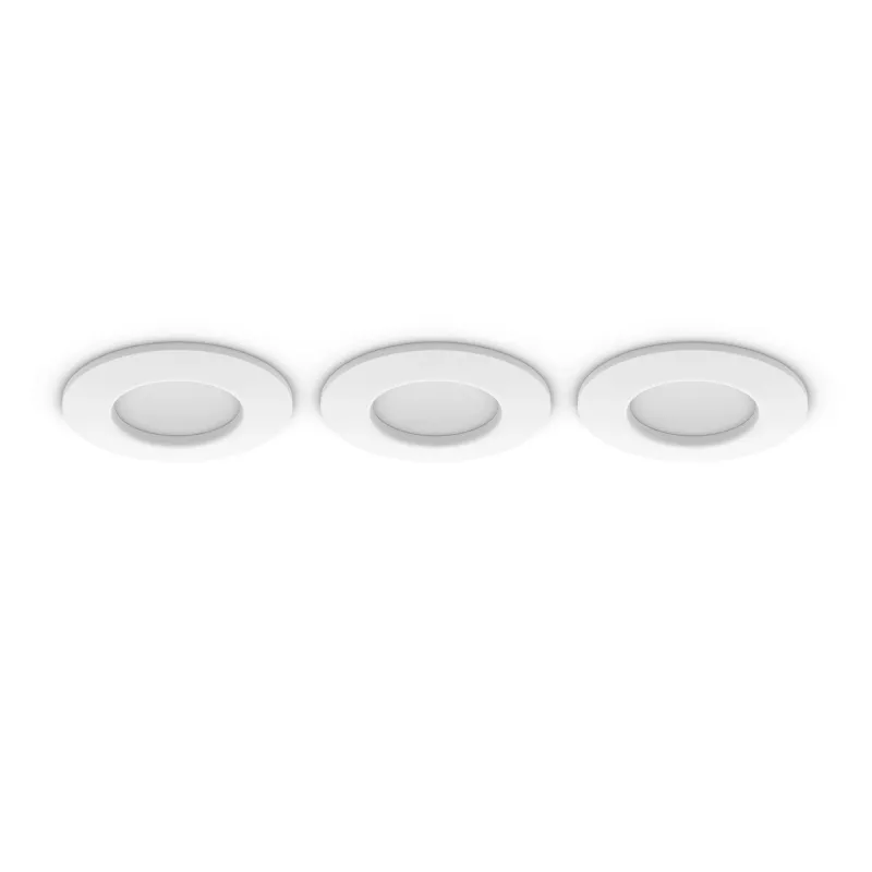 Einbaustrahler Philips 929003712102, rund LED, 1× LED 1000 lm, IP44, dimmbar, weiß
