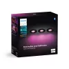 Philips Hue White and Colour Ambience Dreierpack Xamento Einbaustrahler