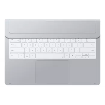 Samsung EF-DX935 QWERTY Englisch Pogo Pin Silber