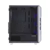Zalman i3 Neo ATX Mid-Tower-Gehäuse mit RGB, 4 Lüfter, Schwarz