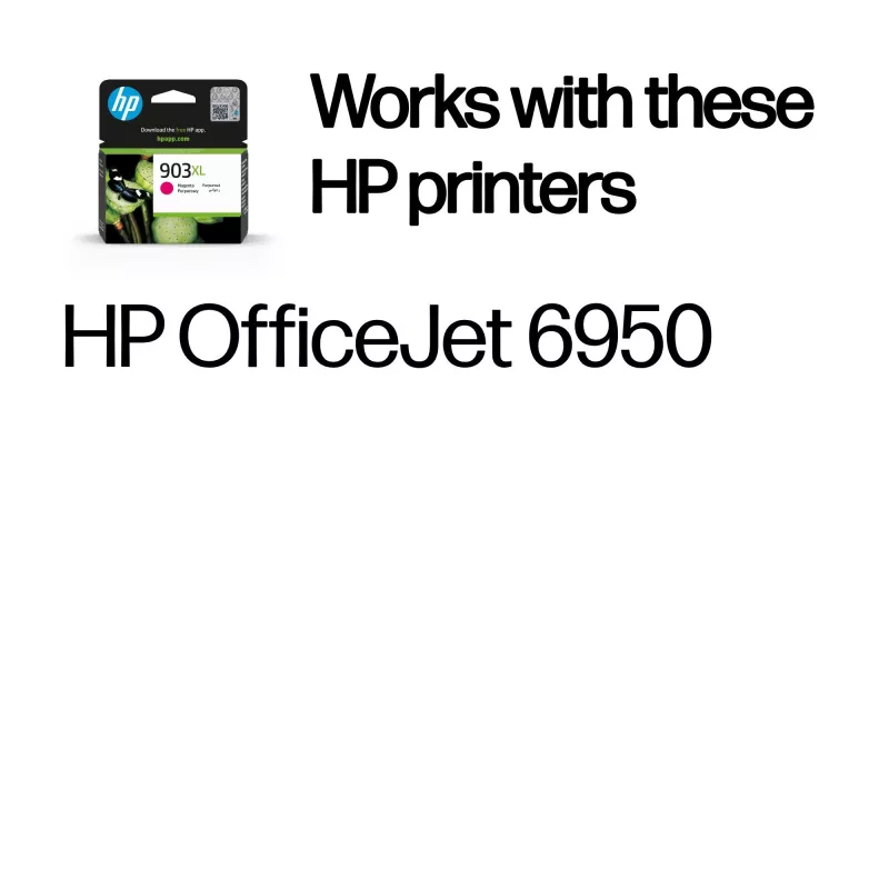 HP 903XL High Yield Magenta Original Tintenpatrone, Magenta, 1 Stk., 750 Seiten