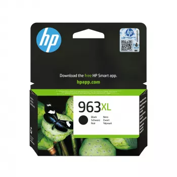 HP 963XL High Yield Schwarz Original Tintenpatrone, Schwarz, 1 Stk., 2000 Seiten