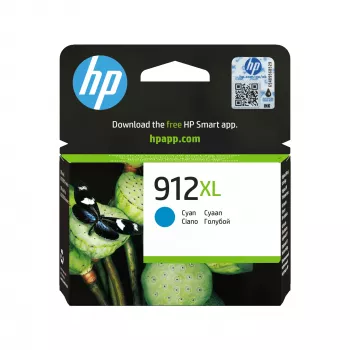 HP 912XL Hohe Kapazität Cyan Original Druckerpatrone