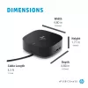 HP USB-C Dock G5 Kabelgebunden USB 3.2 Gen 1 Typ-C Schwarz 100W
