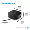 HP USB-C Dock G5 Kabelgebunden USB 3.2 Gen 1 Typ-C Schwarz 100W
