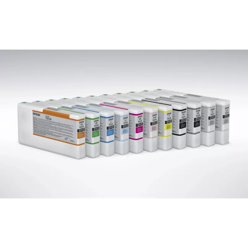 Epson T6538 Mattschwarz Tintenpatrone (200ml), Mattschwarz, Pigmenttinte, 200 ml, 1 Stück