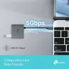 TP-Link UH3020C Schnittstellen-Hub USB Type-C 5000 Mbit/s Grau