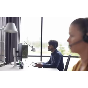 HP Poly EncorePro 310 Monoaural mit Quick Disconnect Headset TAA