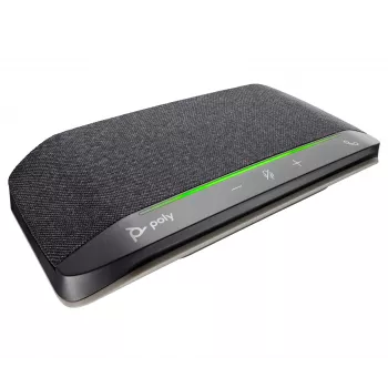 HP Poly Sync 10 USB-A USB-C Speakerphone, Silber, Windows 10, Windows 11, MacOS, RoHS, Federal Communications Commission (FCC), CE, 182 mm, 89 mm