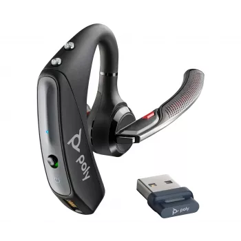 HP Poly Voyager 5200 USB-A Bluetooth Headset +BT700 Dongle