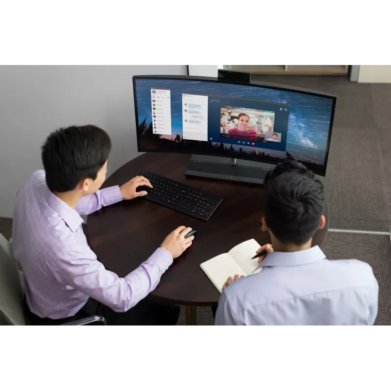 HP Wireless Premium Tastatur Full-size Schwarz RF Wireless Membrane