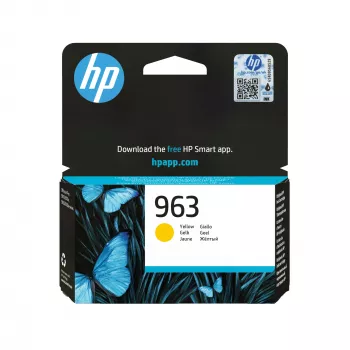 HP 963 Gelb Original Tintenpatrone, Gelb, 1 Stk., 700 Seiten