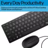 HP Wired Desktop 320MK Maus und Tastatur Full-Size USB Kabelgebunden Schwarz
