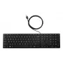 HP Wired Desktop 320K Tastatur Full-Size USB Schwarz 1,8 m Kabel