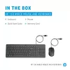 Maus HP 150 Kabel-Maus und -Tastatur USB