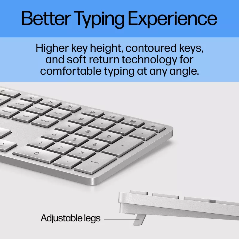 HP 970 Programmierbare drahtlose Tastatur