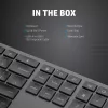 Kabellose Full-Size-Tastatur HP 975 — RF Wireless + Bluetooth, Schwarz, 100%-Layout