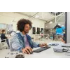 Kabellose Full-Size-Tastatur HP 975 — RF Wireless + Bluetooth, Schwarz, 100%-Layout