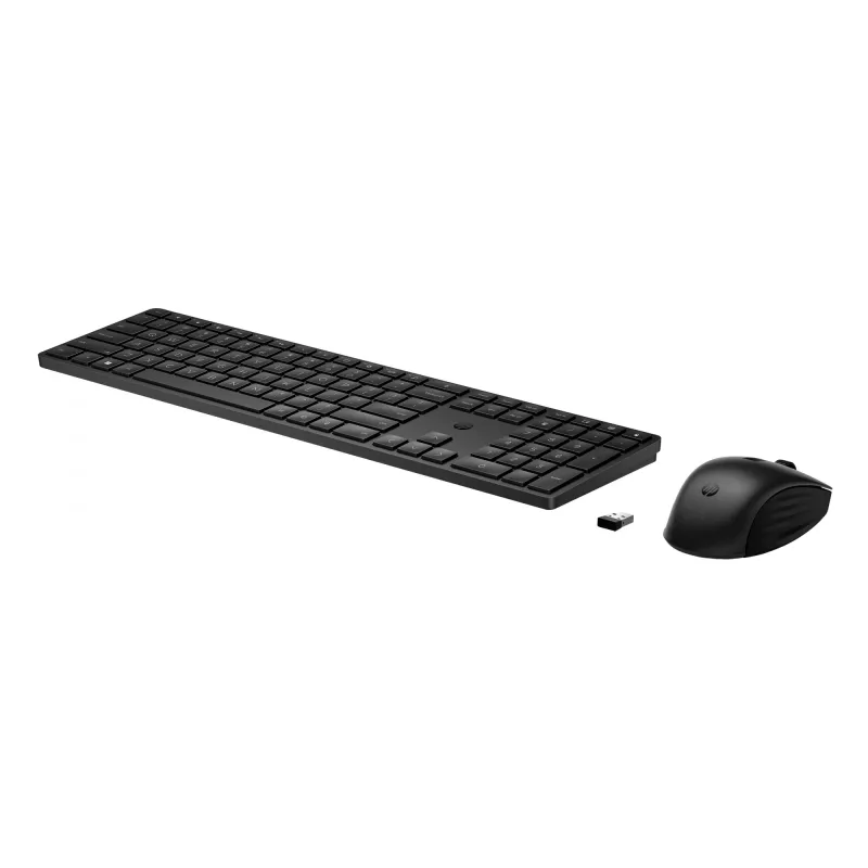 HP 650 Wireless Tastatur and Maus Combo Full-Size-Membran Schwarz