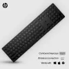 HP 450 Programmierbare kabellose Tastatur Full-size RF Wireless USB Schwarz