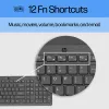 HP 150 Kabelgebundene Tastatur Full-Size USB Schwarz 1m Kabel