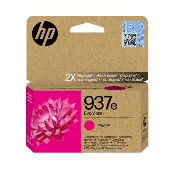 HP 937e EvoMore Magenta Original Tintenpatrone, Magenta, 1 Stk., 1650 Seiten