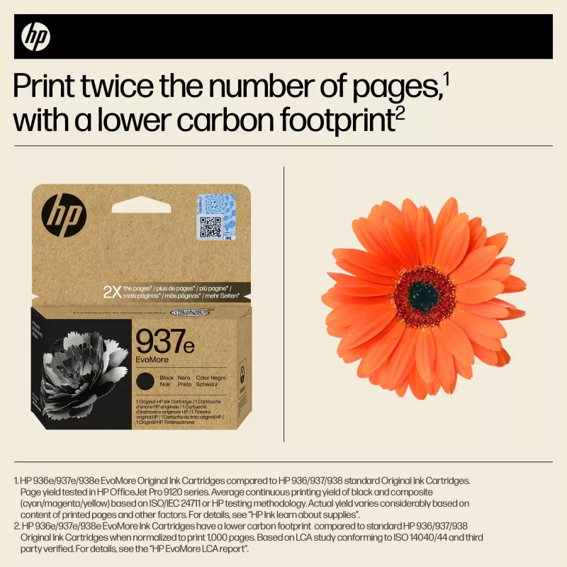 Tintenpatrone HP 4S6W9NE (M0509827) Schwarz – Originale HP Tintenpatrone