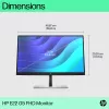 HP E-Series E22 G5 FHD Monitor, 54,6 cm (21,5 Zoll), Full HD, LCD, 5 ms (generalüberholt)