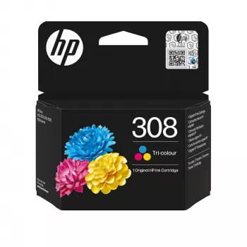 HP 308 Tri-Color Original Tintenpatrone