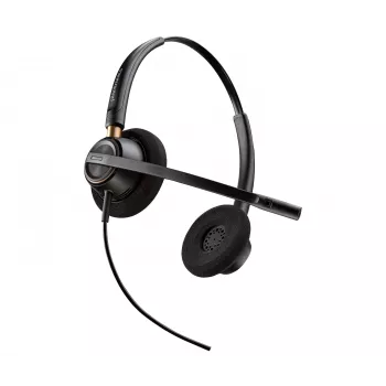 HP Poly EncorePro 520 Binaural Headset +Quick Disconnect, 74 g, Schwarz