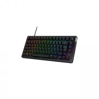 Mechanische Gaming-Tastatur Kingston (HyperX) Alloy Rise 75 – kompaktes 75%-Layout, kabelgebunden, Modell 7G7A4AA#ABD