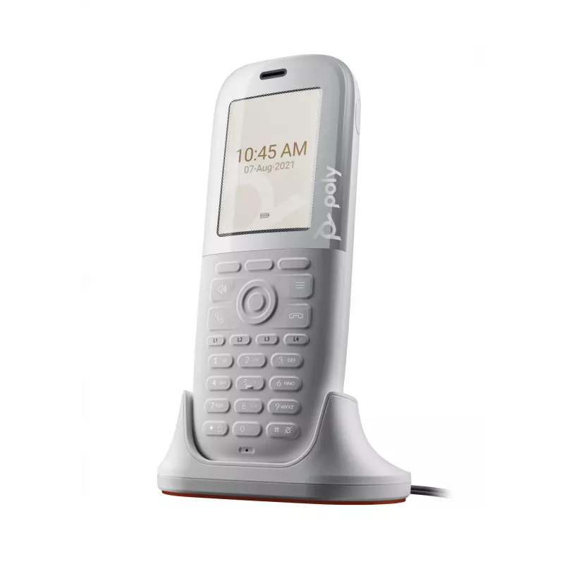HP Poly Rove 40 DECT-Telefon-Handgerät, Weiß, TFT, ENERGY STAR, 300 h, 18 h, -10 - 55 °C