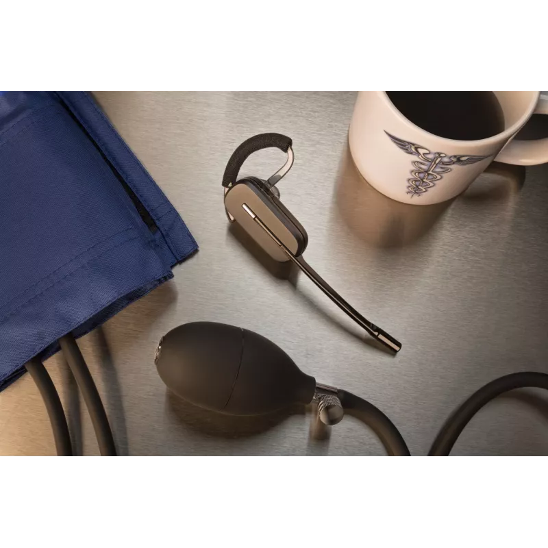 HP Poly Poly CS540A Headset mit Hörerablagehebegerät, Kabelgebunden, Büro/Callcenter, 21 g, Headset, Schwarz