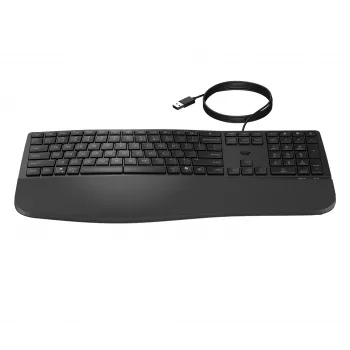 HP 480 Comfort Kabelgebundene Tastatur Full-Size USB Schwarz 1,5 m