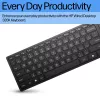 Kabelgebundene Tastatur HP 320K — USB in voller Größe, gerades Layout, 1,8 m Kabel, Schwarz