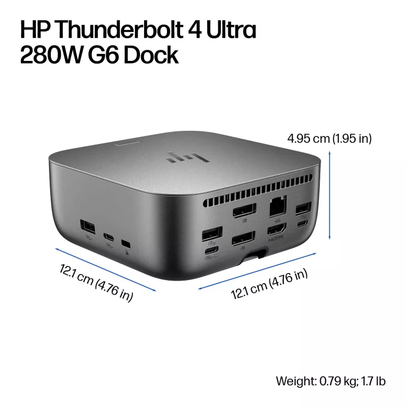 HP Thunderbolt 4 Ultra 280W G6 Dock