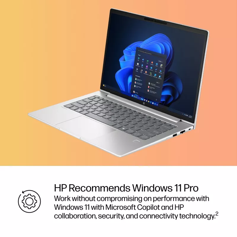 Laptop HP ProBook 4 G1i AI PC 14 Zoll Intel Core Ultra 5 16 GB 512 GB Intel Graphics Windows 11 Pro