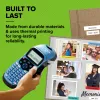 DYMO LetraTag LT-100H Handheld-Etikettendrucker | ABC-Tastatur-Etikettendrucker mit leicht ablesbarem 13-Zeichen-LCD-Display | für Zuhause oder Büro | Blau